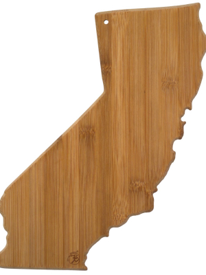 Totally Bamboo California State Cutting Board 14.25" X 11"