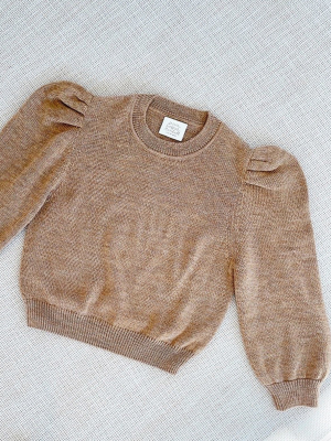 Knits For Good Camel Sweater