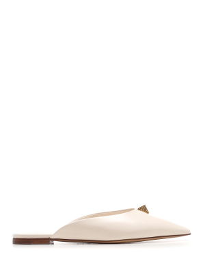 Valentino Garavani Roman Stud Flat Mules