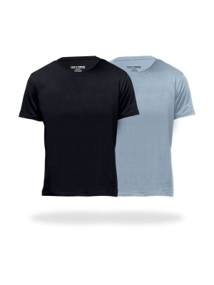 Supersoft Crew Neck Tee 2 Pack