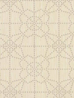 Gilded Wallpaper In Birch From The Moderne Collection By Stacy Garcia For York Wallcoverings