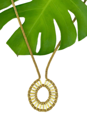 Golden Halo Necklace