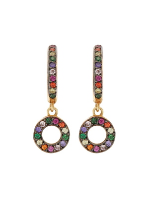 Rainbow Candy Midi Hoops