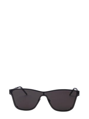 Saint Laurent Eyewear Mask Square Frame Sunglasses