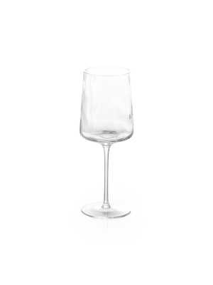 Ripple Effect Wine Glass