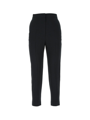 Alexander Mcqueen High-waisted Slim Fit Trousers