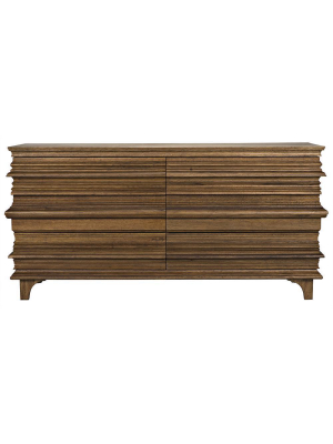 Noir Bernard 6-drawer Dark Walnut Dresser