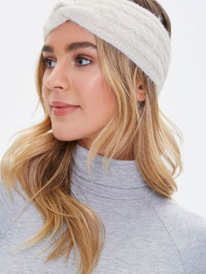 Twisted Cable-knit Headwrap