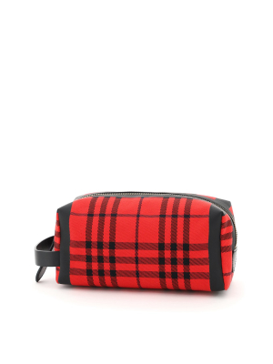 Burberry Tartan Toiletry Bag