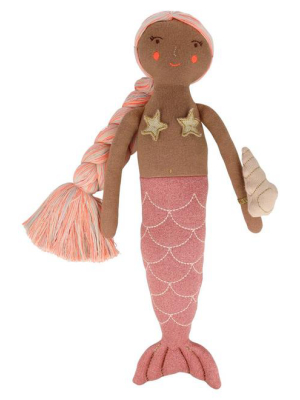 Pink Knitted Mermaid