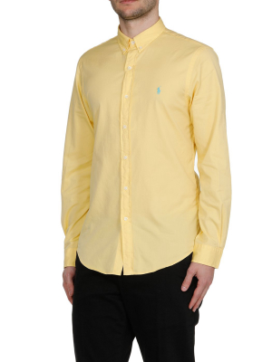 Polo Ralph Lauren Logo Embroidered Oxford Shirt