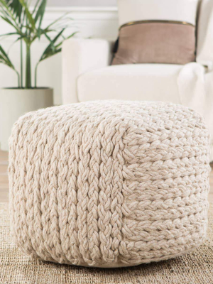 Jaipur Living Scandinavia Pouf