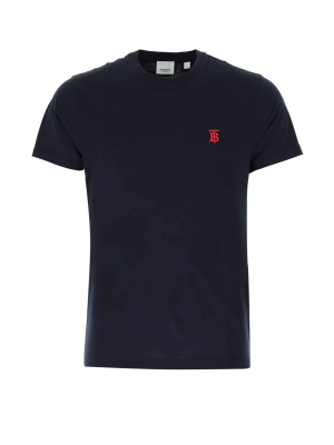 Burberry Embroidered Logo T-shirt