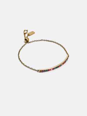 Legacy Rainbow Slider Bracelet