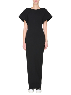 Rick Owens Side Slit Maxi Dress