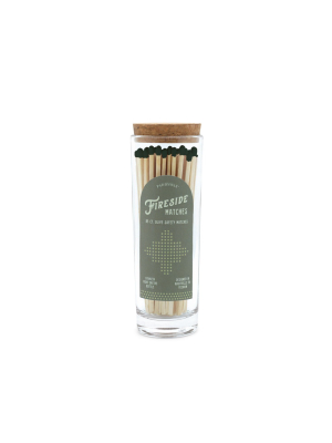 Fireside Safety Matches - Green
