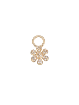 Diamond Daisy Charm