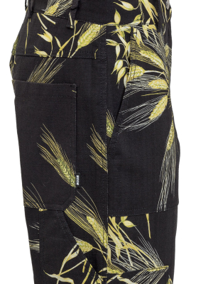 Msgm Leaf Printed Trousers