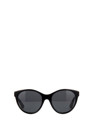 Gucci Eyewear Cat Eye Frame Sunglasses