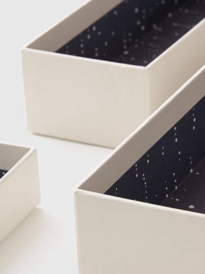 Small Hikidashi Storage Boxes – Set Of 14, Balance
