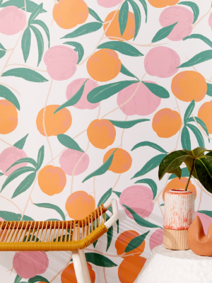 Peaches Removable Wallpaper