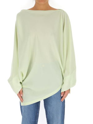 Vivienne Westwood Asymmetric Long-sleeved Blouse