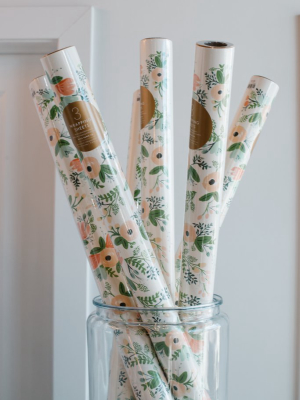Roll Of 3 Wildflower Wrapping Sheet
