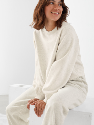 Boxy Jersey Sweater