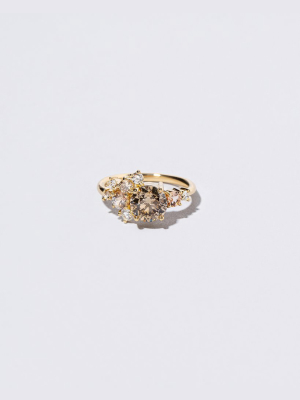 Vega Ring - Champagne Diamond