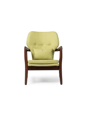 Randy Retro Green Lounge Chair