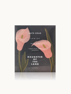 Daughter Of The Land - Single Soak Moon Milk