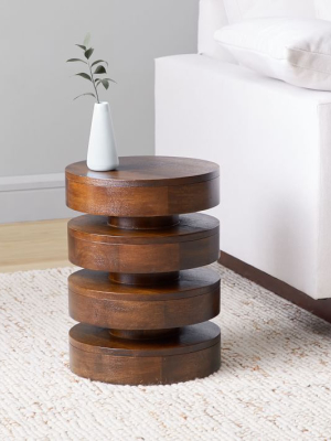 Floating Disks Side Table