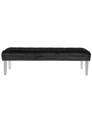 Abrosia Tufted Bench - Safavieh