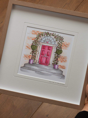 Said Yes To The Address Small Framed Art Print