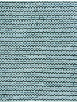 Montauk Turquoise/blue/black Area Rug