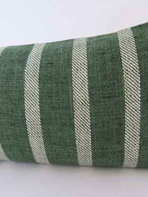 Woven Kale Extra Long Lumbar Pillow - 14x36