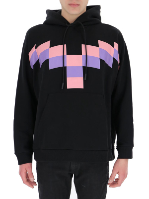 Marcelo Burlon County Of Milan Pixel Wings Hoodie