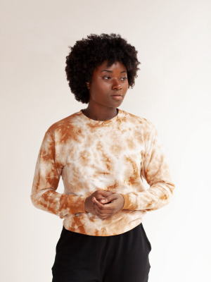 Max Sweatshirt - Amber - Tie Dye