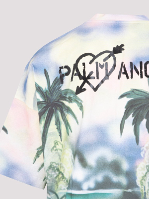 Palm Angels Palm Tree Printed T-shirt