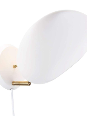 Cobra Wall Sconce - White