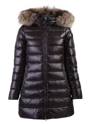 Woolrich Fur Trim Down Jacket