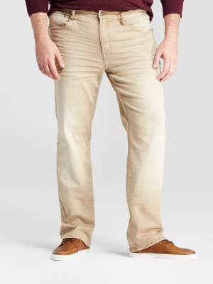 Men's Big & Tall Slim Straight Jeans - Goodfellow & Co™ Khaki 50x32