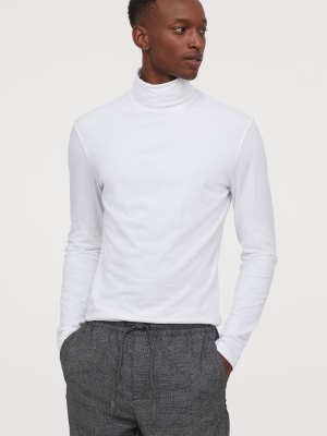 Slim Fit Turtleneck Shirt