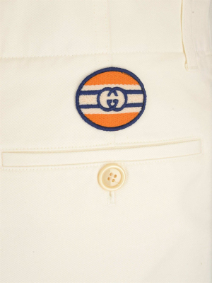 Gucci Interlocking G Patch Bermuda Shorts