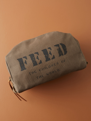 Feed Makeup Pouch