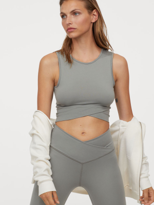 Cropped Sports Top