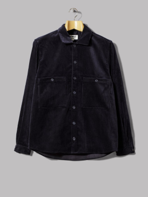 Y.m.c. Doc Savage Shirt Wale Cord Exclusive (navy)