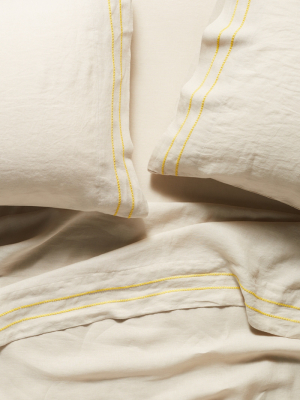 Moderna Linen Sheet Set