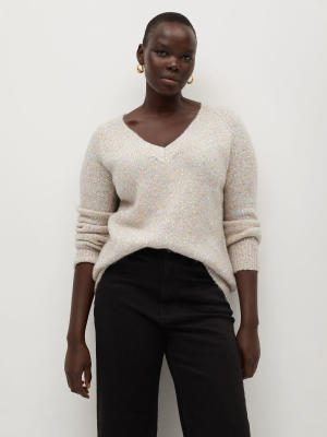 Knit Paillette Sweater