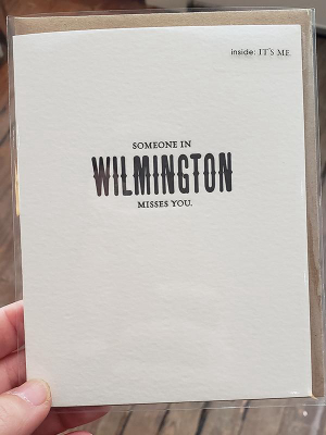 Someone In Ilm Misses You Card